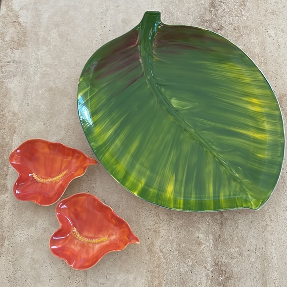 I. Hiding er & Co Serving Plate and two side dishes - Picture 2 of 4